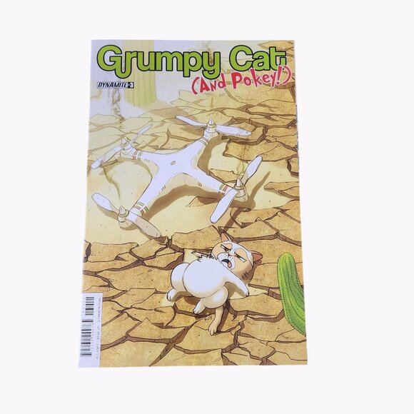 Dynamite Grumpy Cat And Pokey #3 Cover A Comic Book Collector Bagged Boarded - Picture 1 of 2